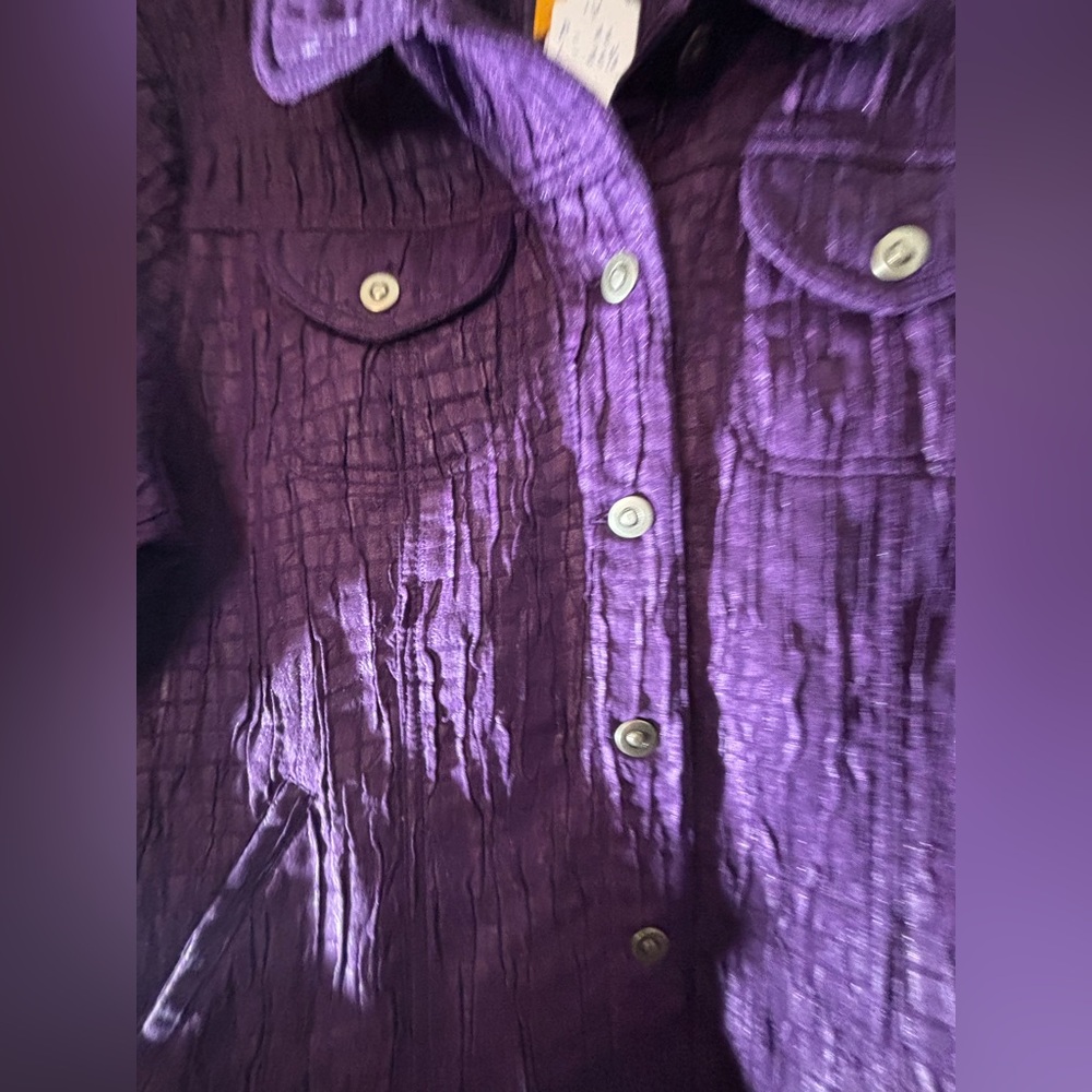 Ruby Rd Textured Jacket-Size 14 - Picture 5 of 9
